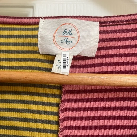 Anthropologie yellow and pink floaty dress. - Picture 2 of 3